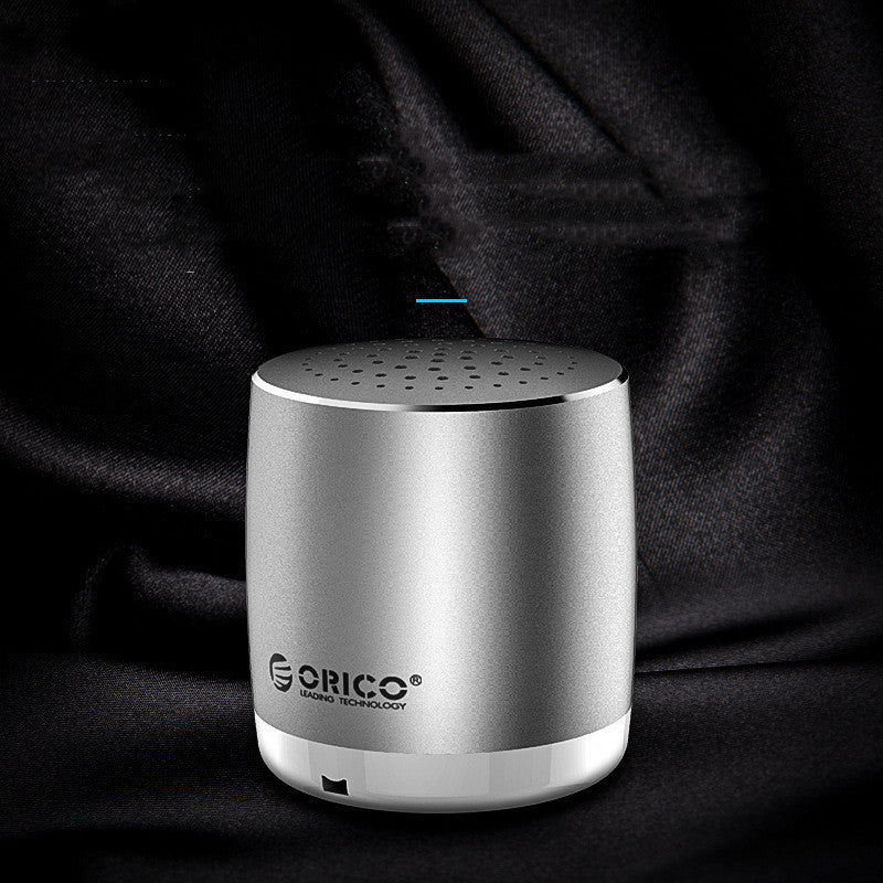 Discover the Power of Sound with the Mini Steel Gun Bluetooth Speaker